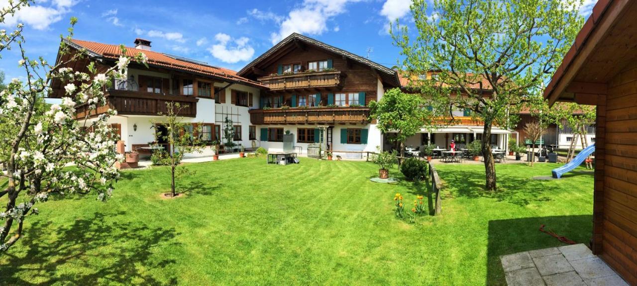Gaestehaus Seeklause ชวานเกา ภายนอก รูปภาพ