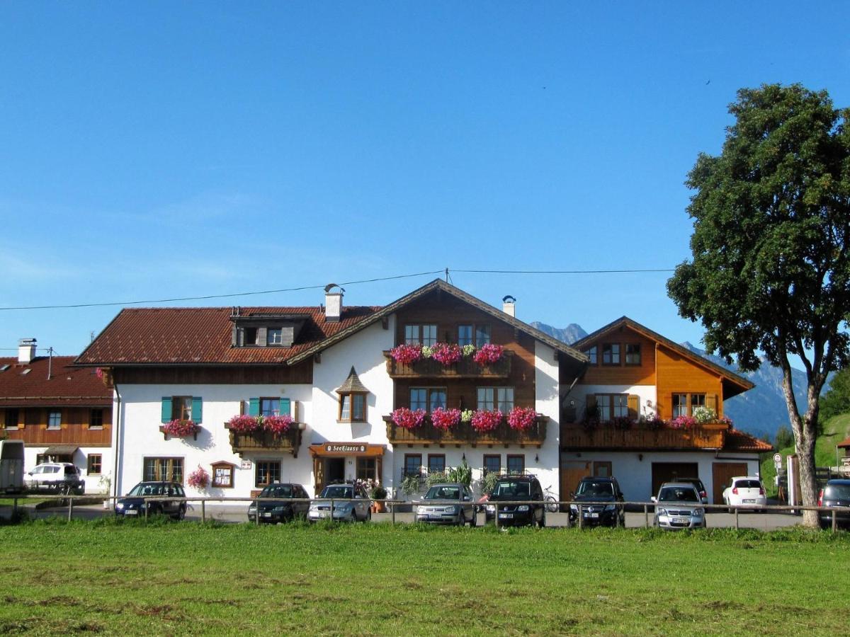 Gaestehaus Seeklause ชวานเกา ภายนอก รูปภาพ