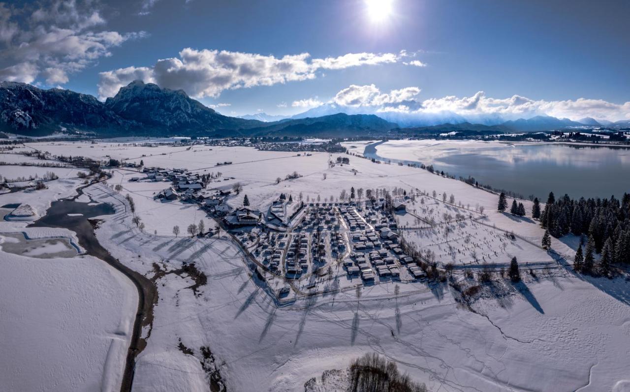 Gaestehaus Seeklause ชวานเกา ภายนอก รูปภาพ