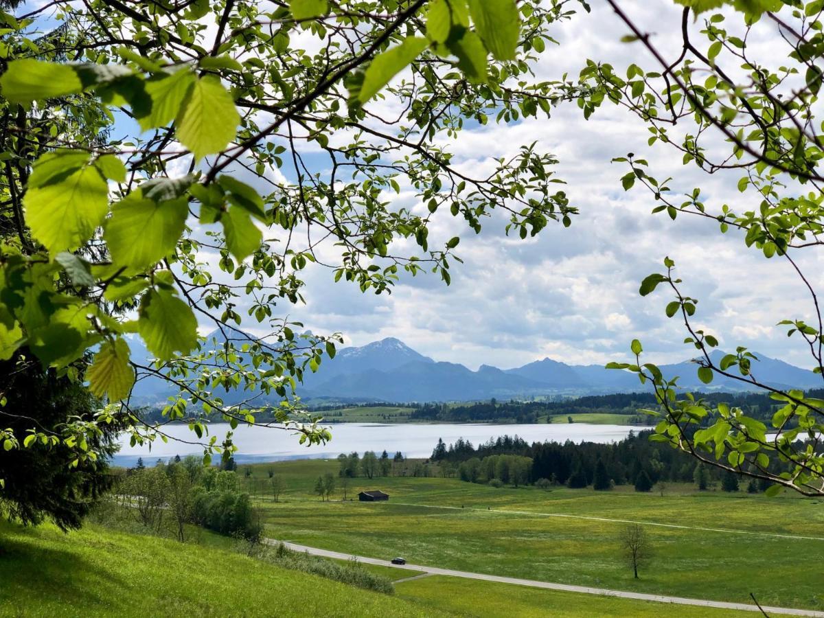 Gaestehaus Seeklause ชวานเกา ภายนอก รูปภาพ